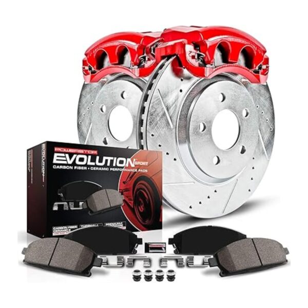 1-Click Performance Brake Kit with Calipers For Ford Mustang